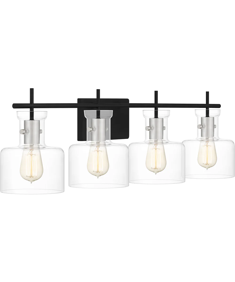 Pensbury Extra Large 4-light Bath Light Matte Black - Image 4