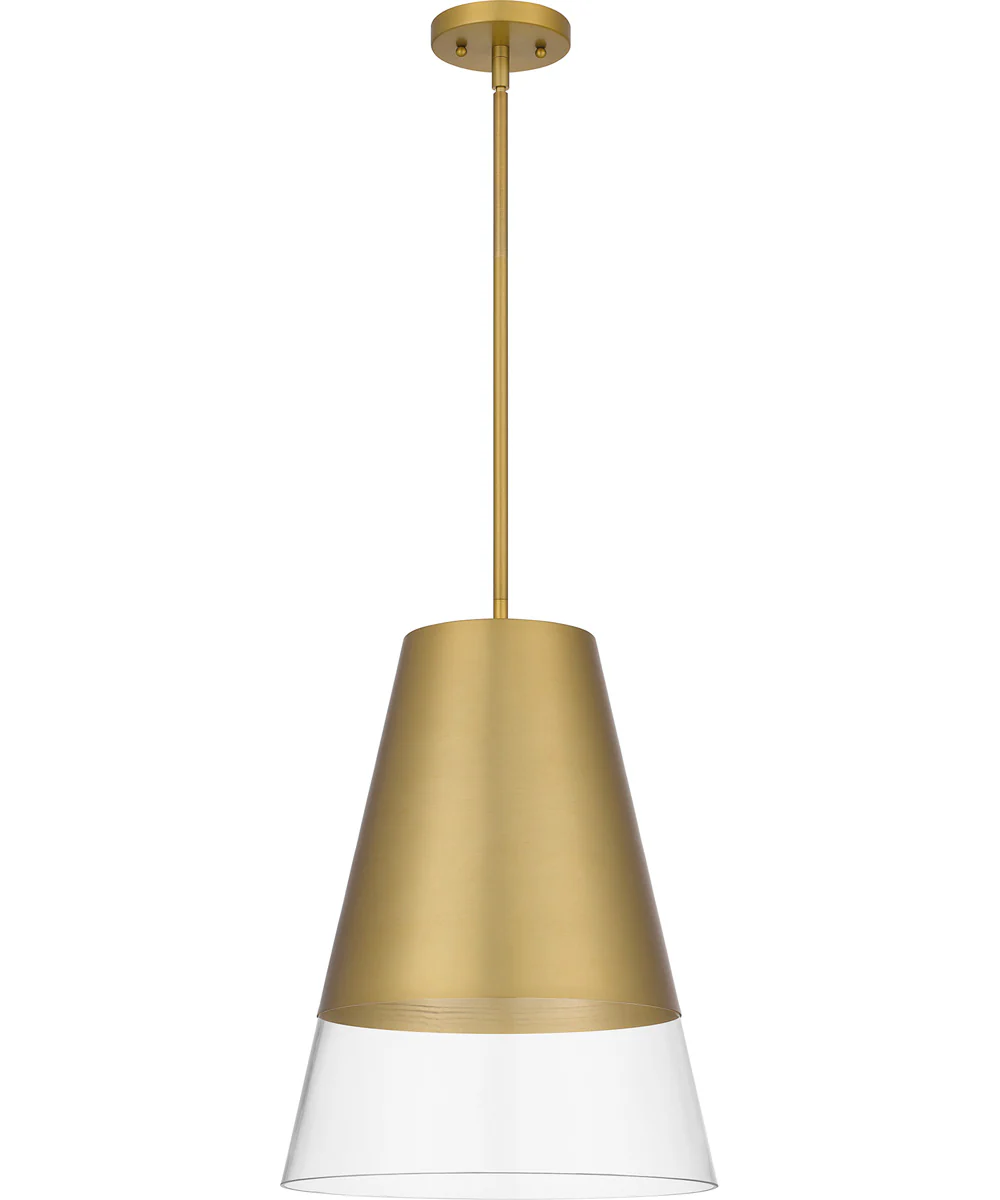 Peregrine 1-light Mini Pendant Brushed Gold - Image 2