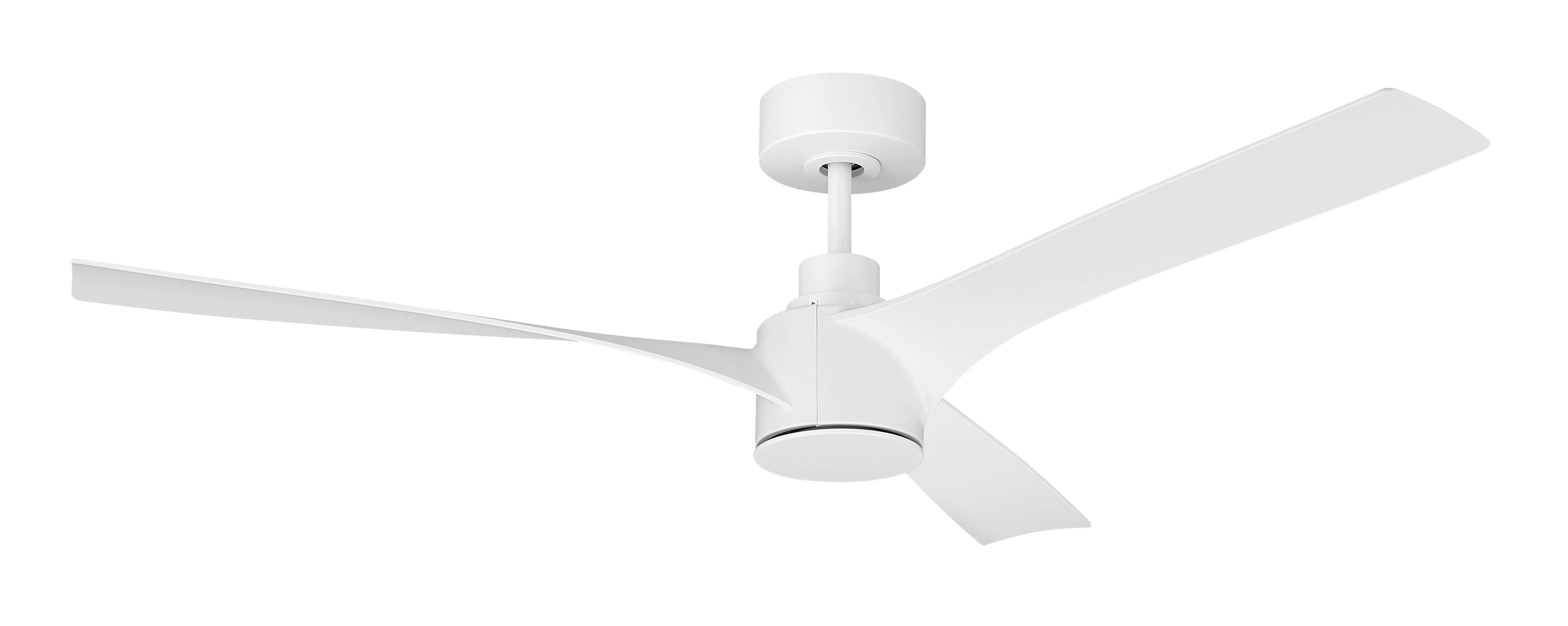 Phoebe 52" 3-Blade Indoor/Outdoor Damp Ceiling Fan Fan White
