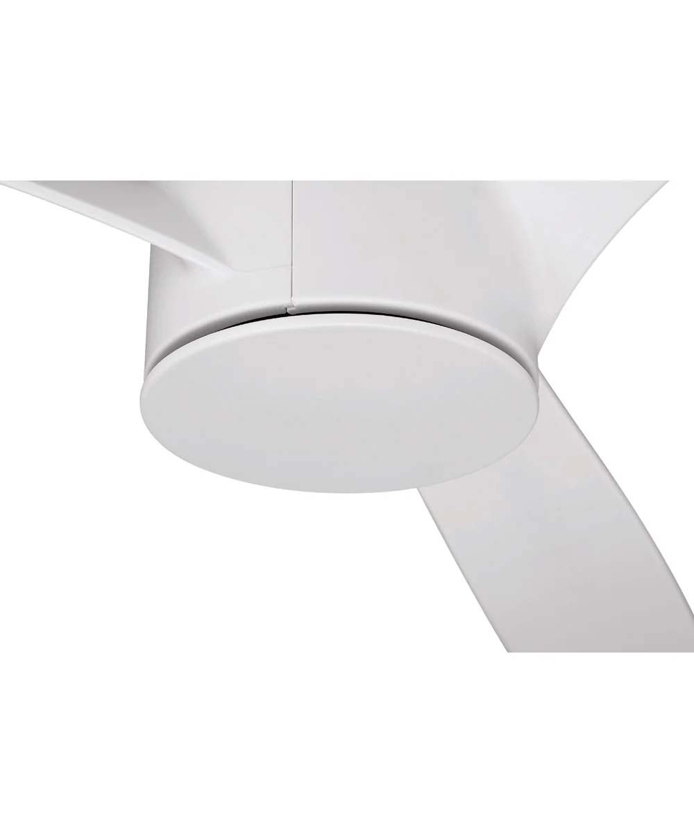 Phoebe 52" 3-Blade Indoor/Outdoor Damp Ceiling Fan Fan White - Image 6