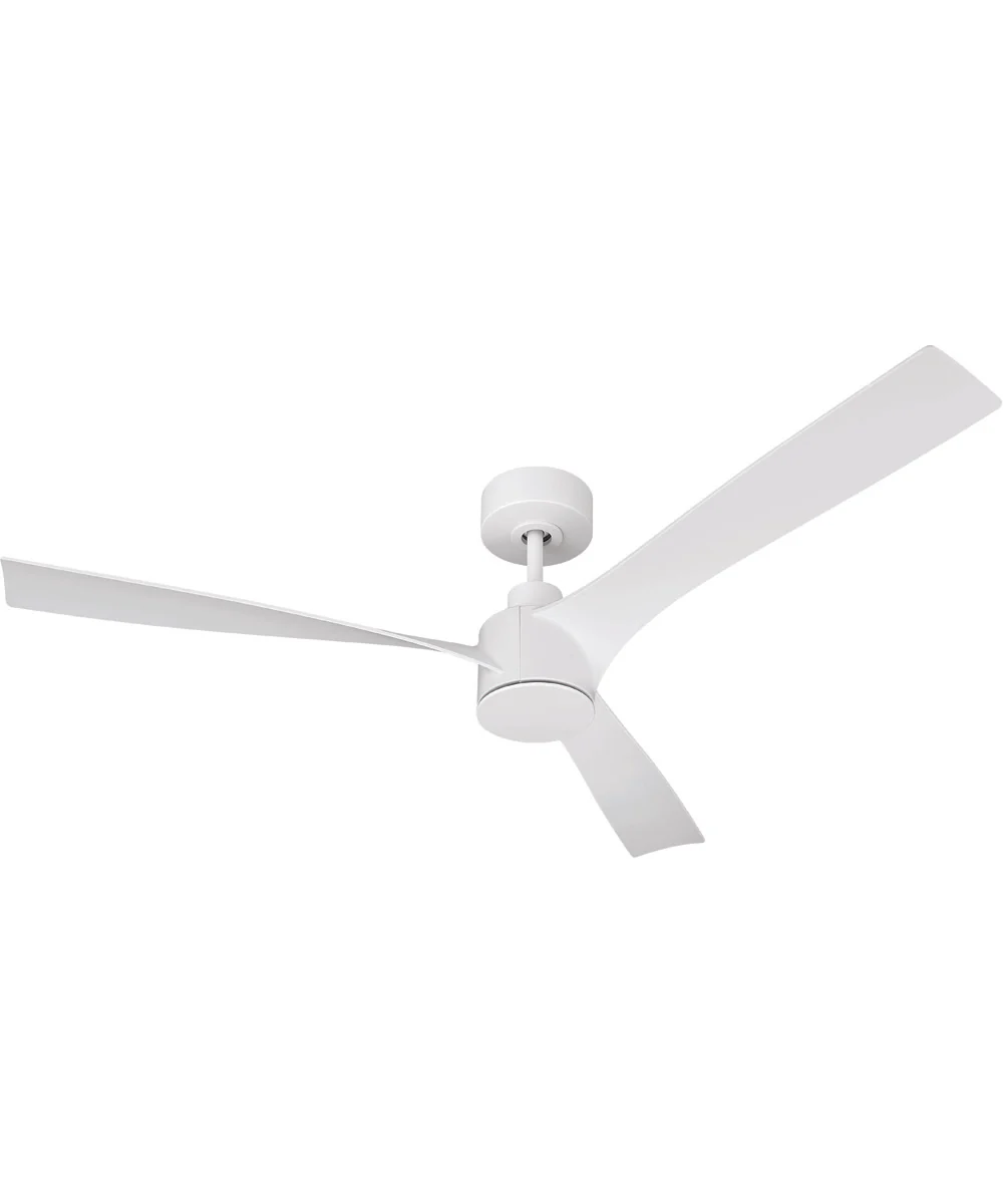 Phoebe 52" 3-Blade Indoor/Outdoor Damp Ceiling Fan Fan White - Image 7
