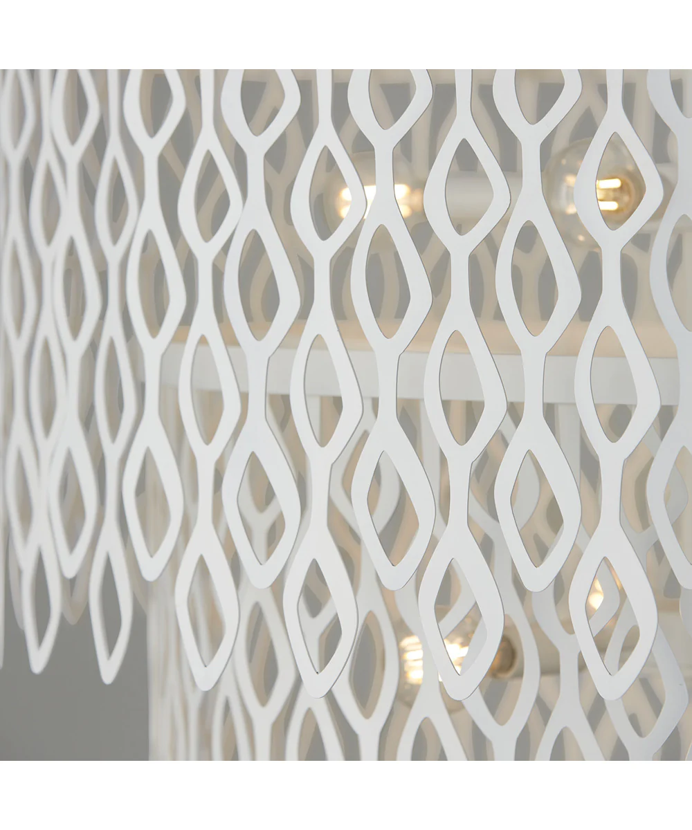 Phoebe 7-Light Pendant Matte White - Image 6