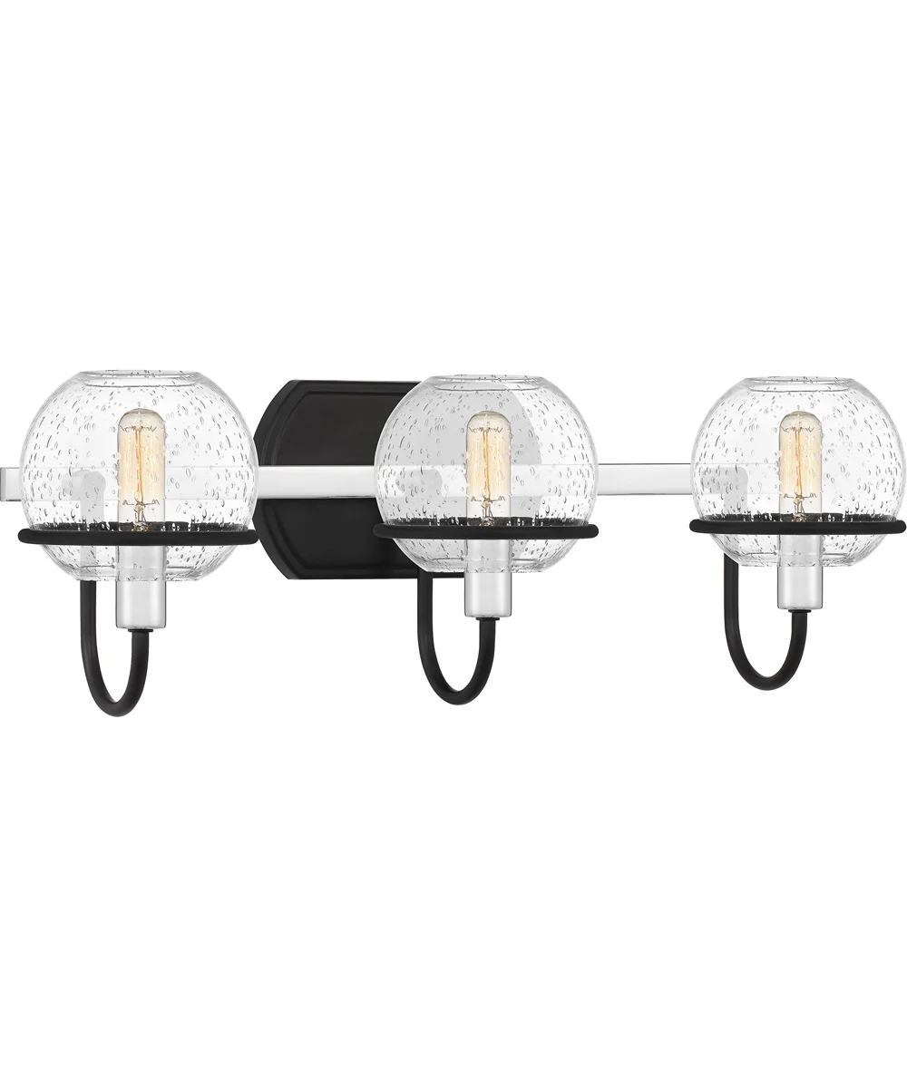Phoenix Large 3-light Bath Light Matte Black - Image 4