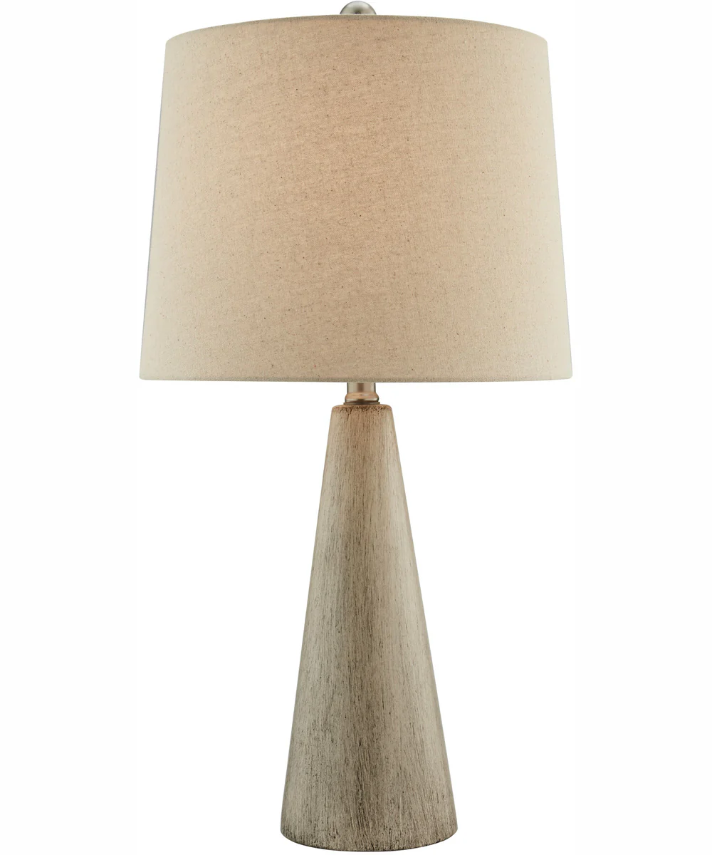 Pillan 1-Light 2 Pack-Table Lamp L.Brown Ceramichrome/ Oatmeal Linen - Image 5