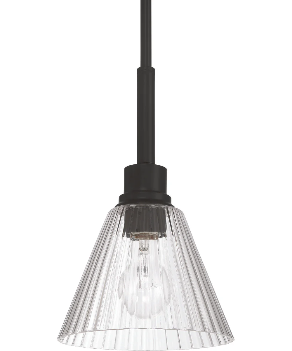 Pleated 1-Light Lighting Flat Black - Image 7