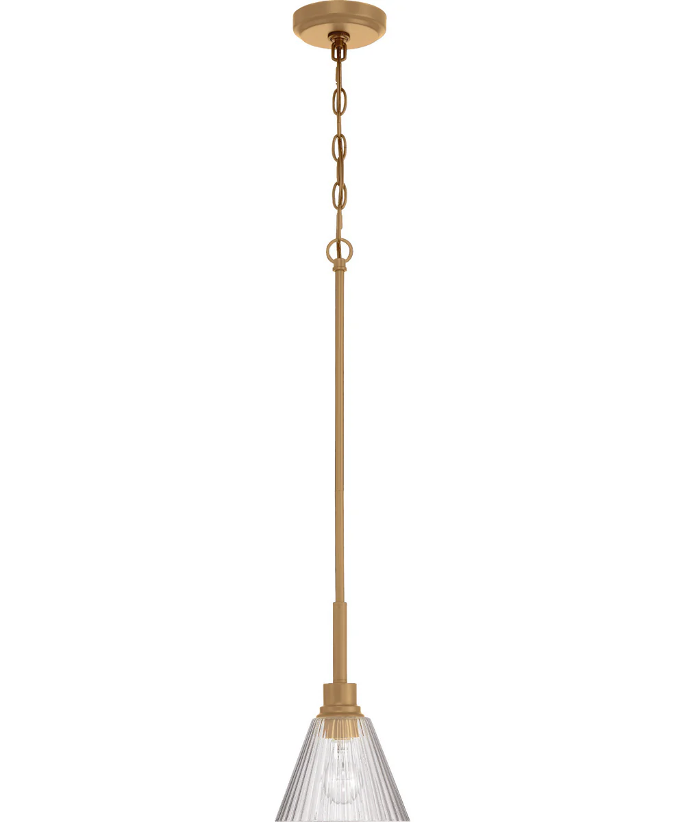 Pleated 1-Light Lighting Premium Bronze - Image 3