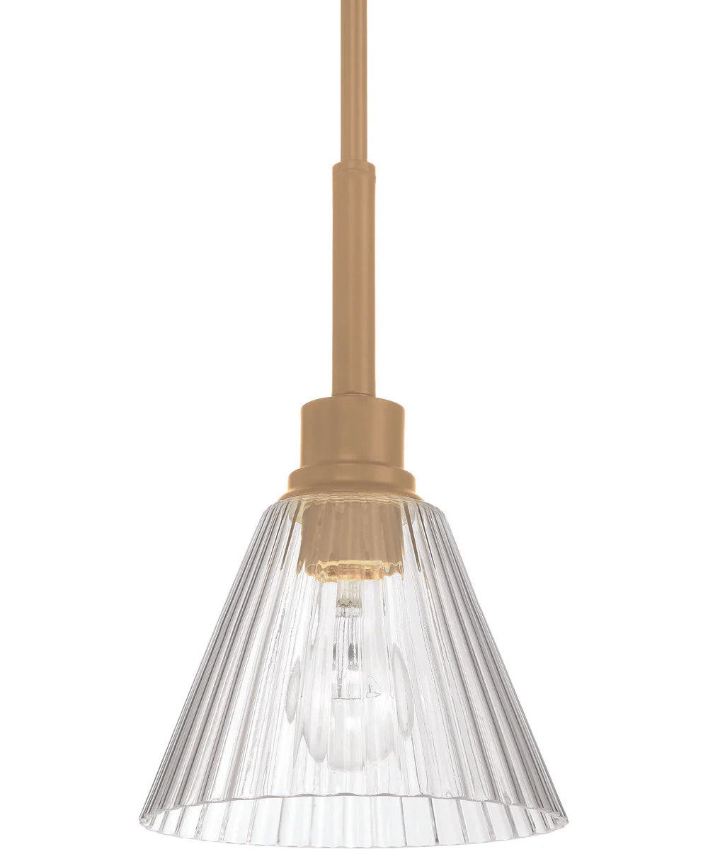 Pleated 1-Light Lighting Premium Bronze - Image 6
