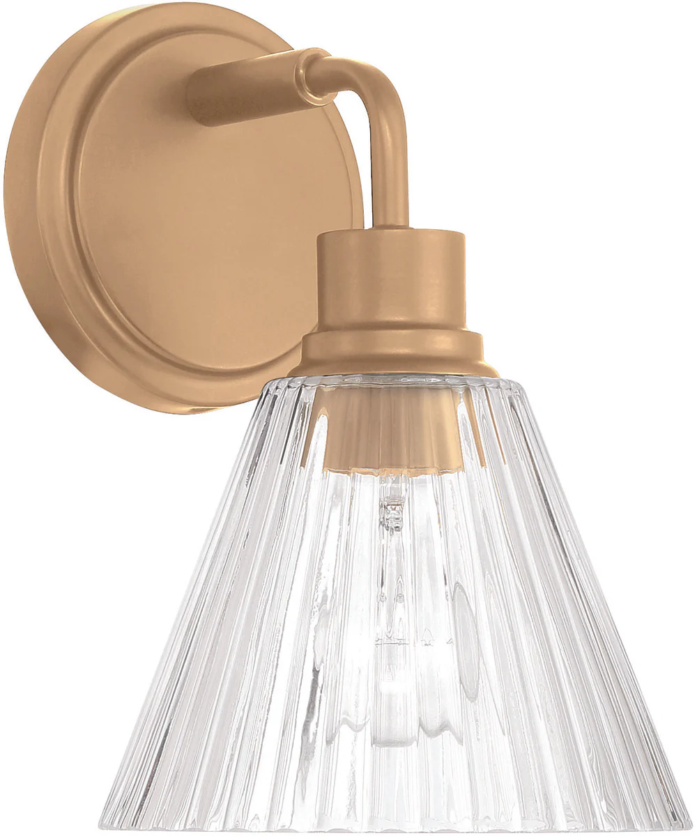 Pleated 1-Light Lighting Premium Bronze - Image 6