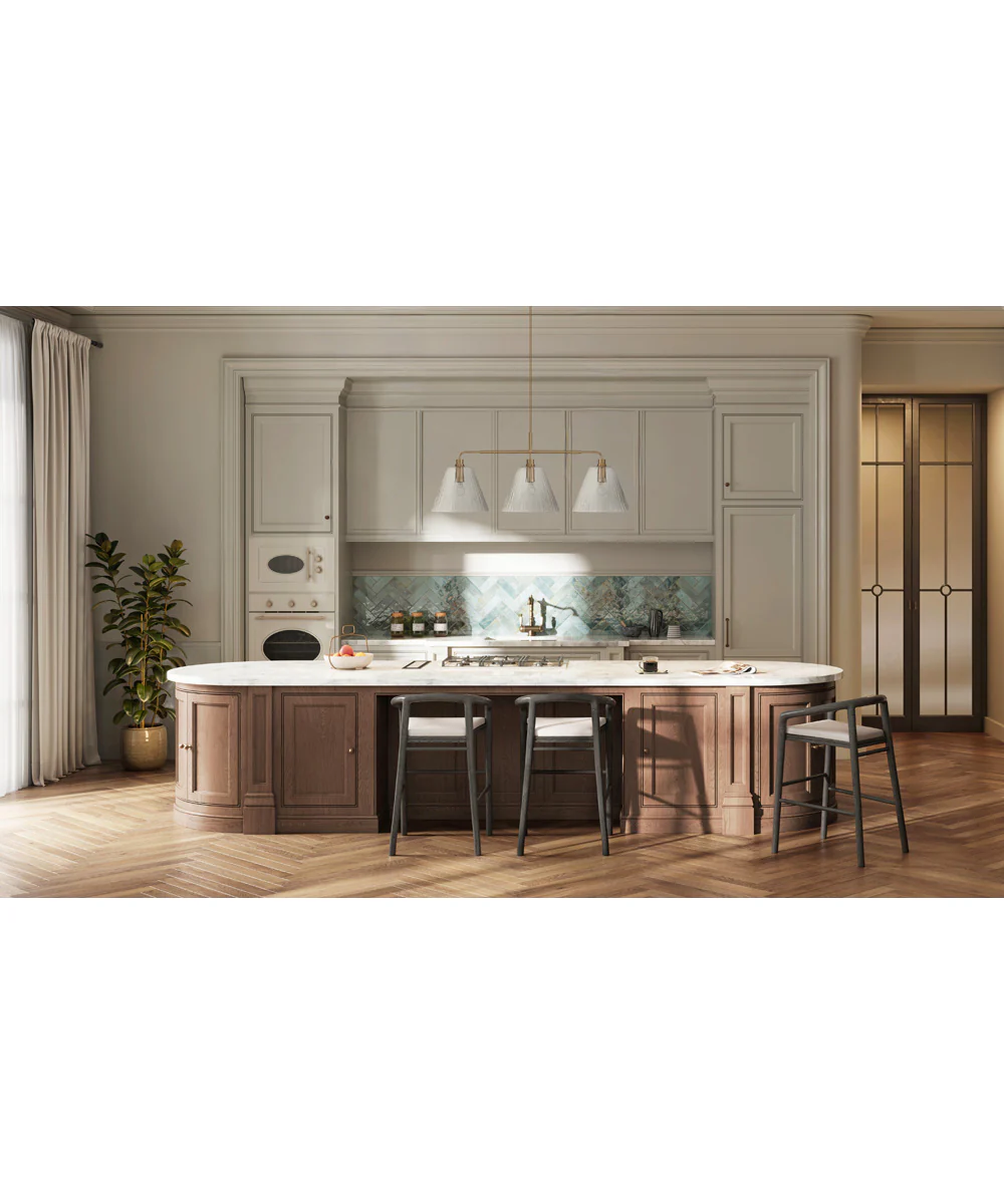Pleated 3-Light Lighting Premium Bronze - Image 2