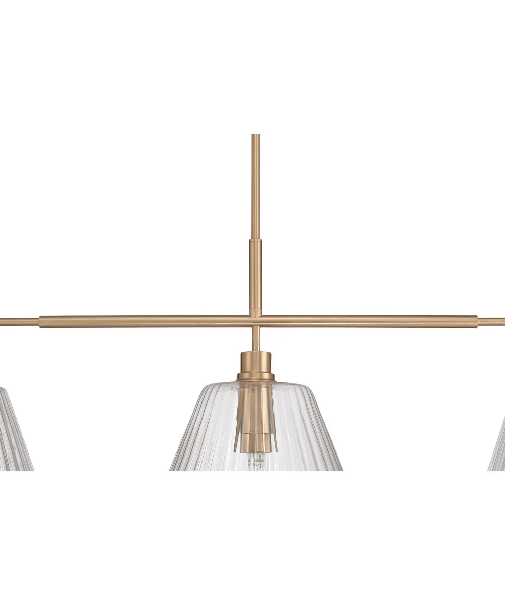 Pleated 3-Light Lighting Premium Bronze - Image 7