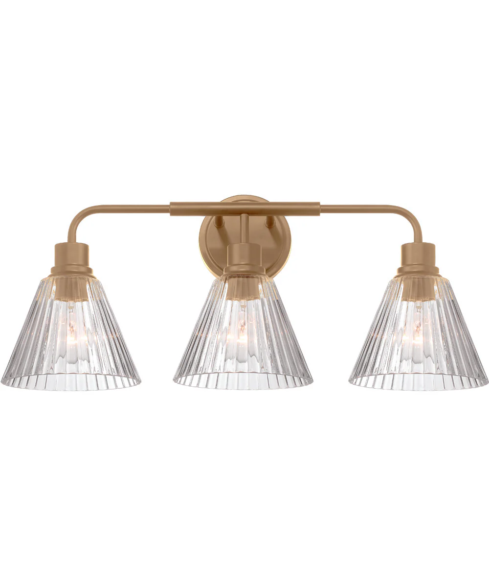 Pleated 3-Light Lighting Premium Bronze - Image 4