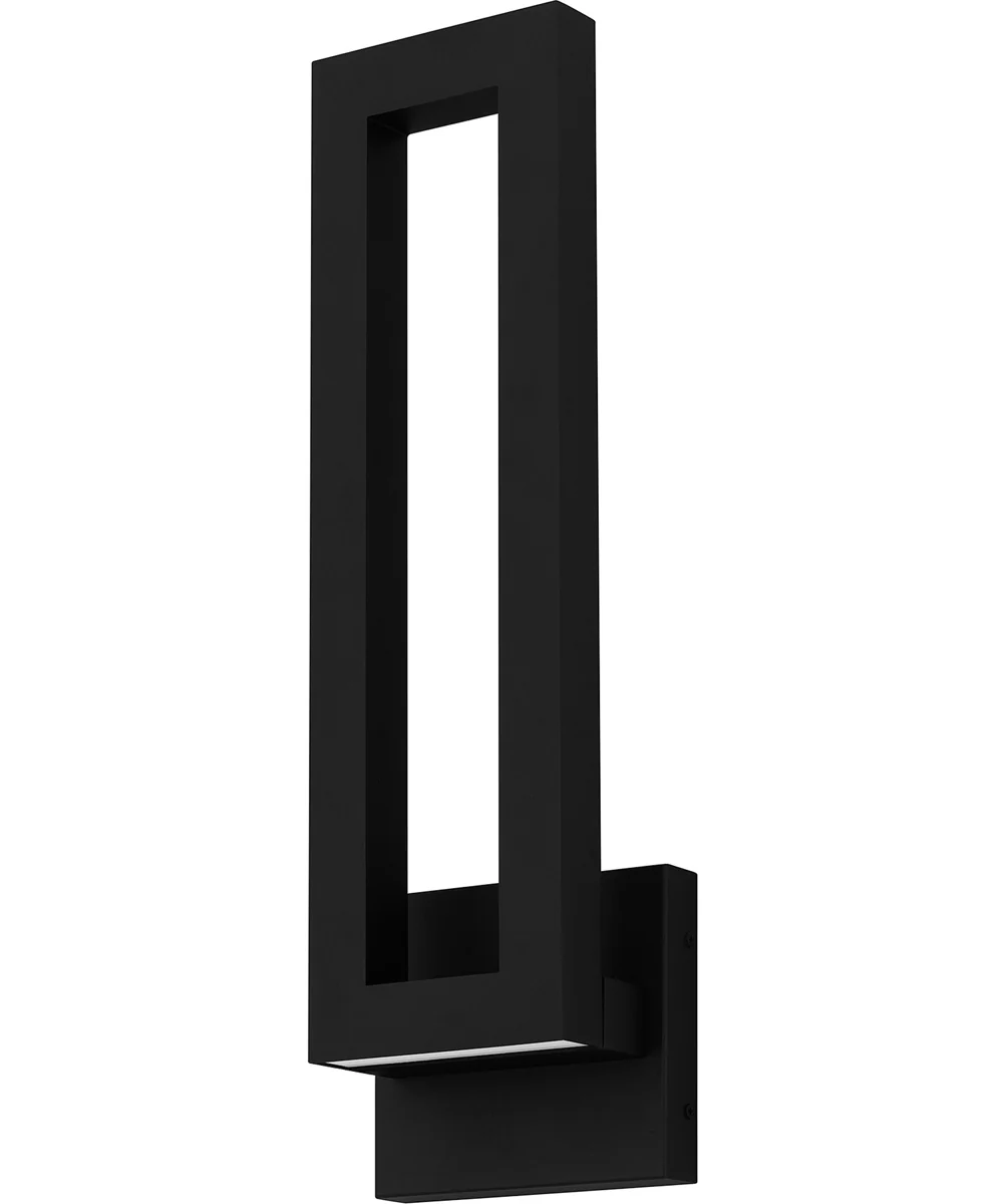 Pompeii Large Outdoor Wall Light Coastal Armour Aluminum Earth Black - Image 2