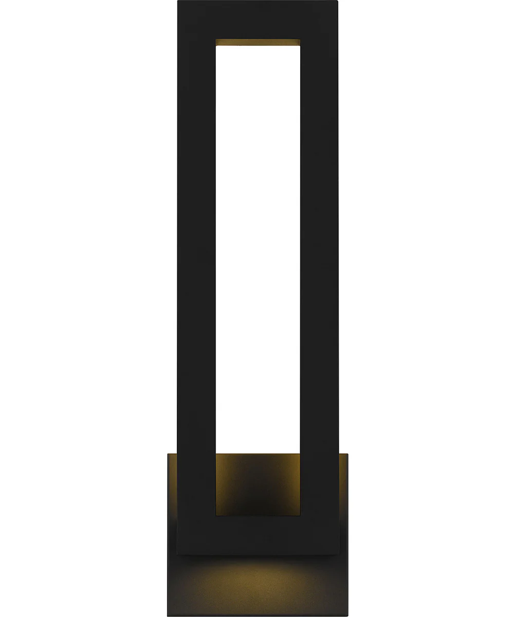 Pompeii Large Outdoor Wall Light Coastal Armour Aluminum Earth Black - Image 3