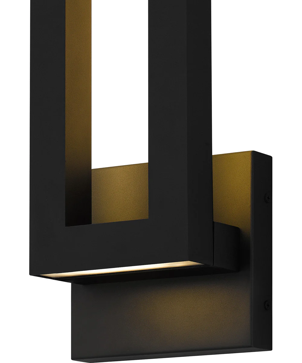 Pompeii Large Outdoor Wall Light Coastal Armour Aluminum Earth Black - Image 5