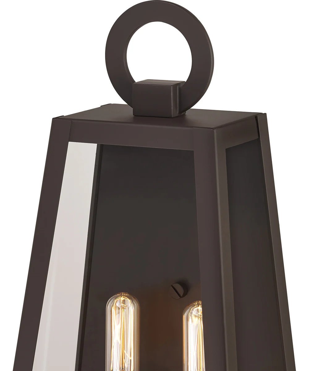 Poplar Point Large 2-light Outdoor Wall Light  Coastal Armour Aluminum Old Bronze - Image 6