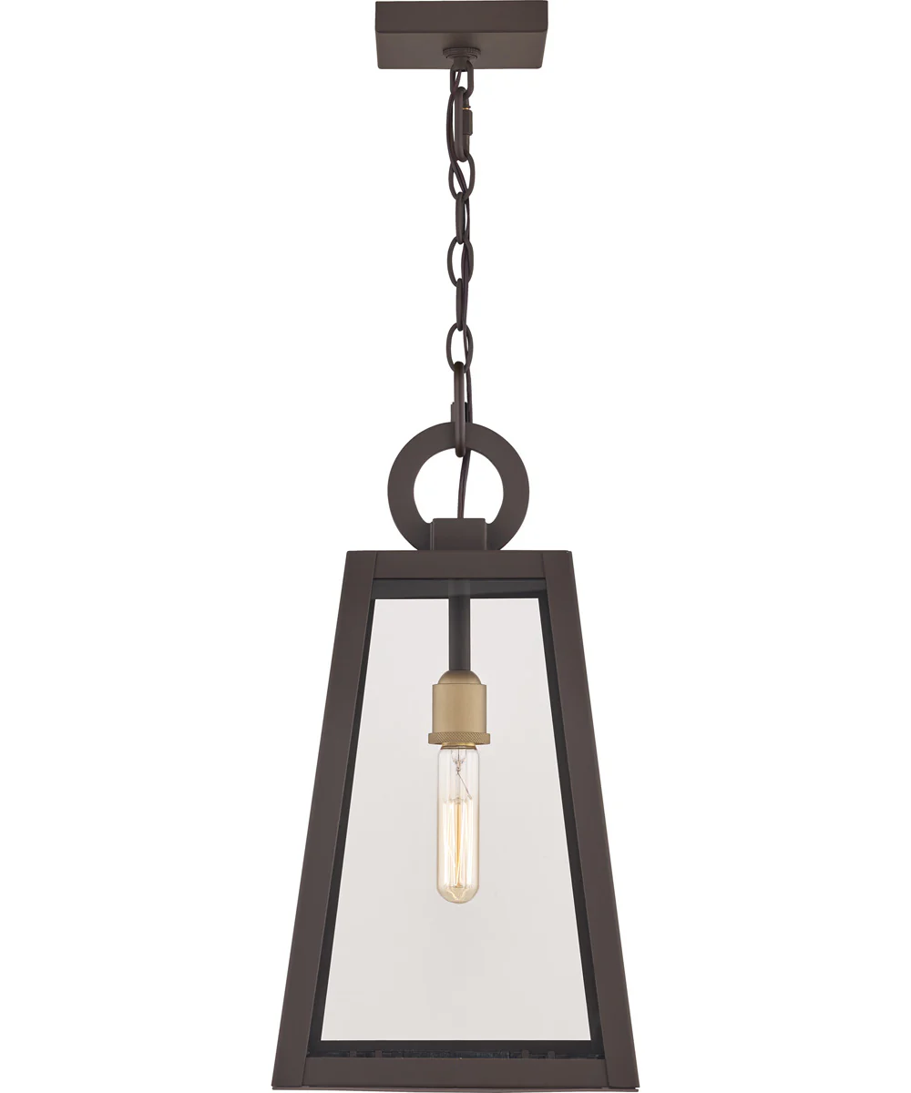 Poplar Point Small 1-light Mini Pendant Coastal Armour Aluminum Old Bronze - Image 5