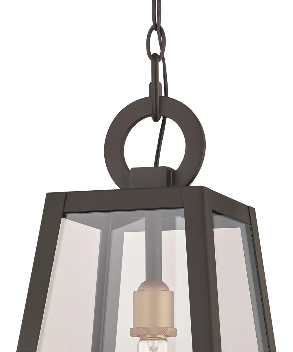 Poplar Point Small 1-light Mini Pendant Coastal Armour Aluminum Old Bronze - Image 6