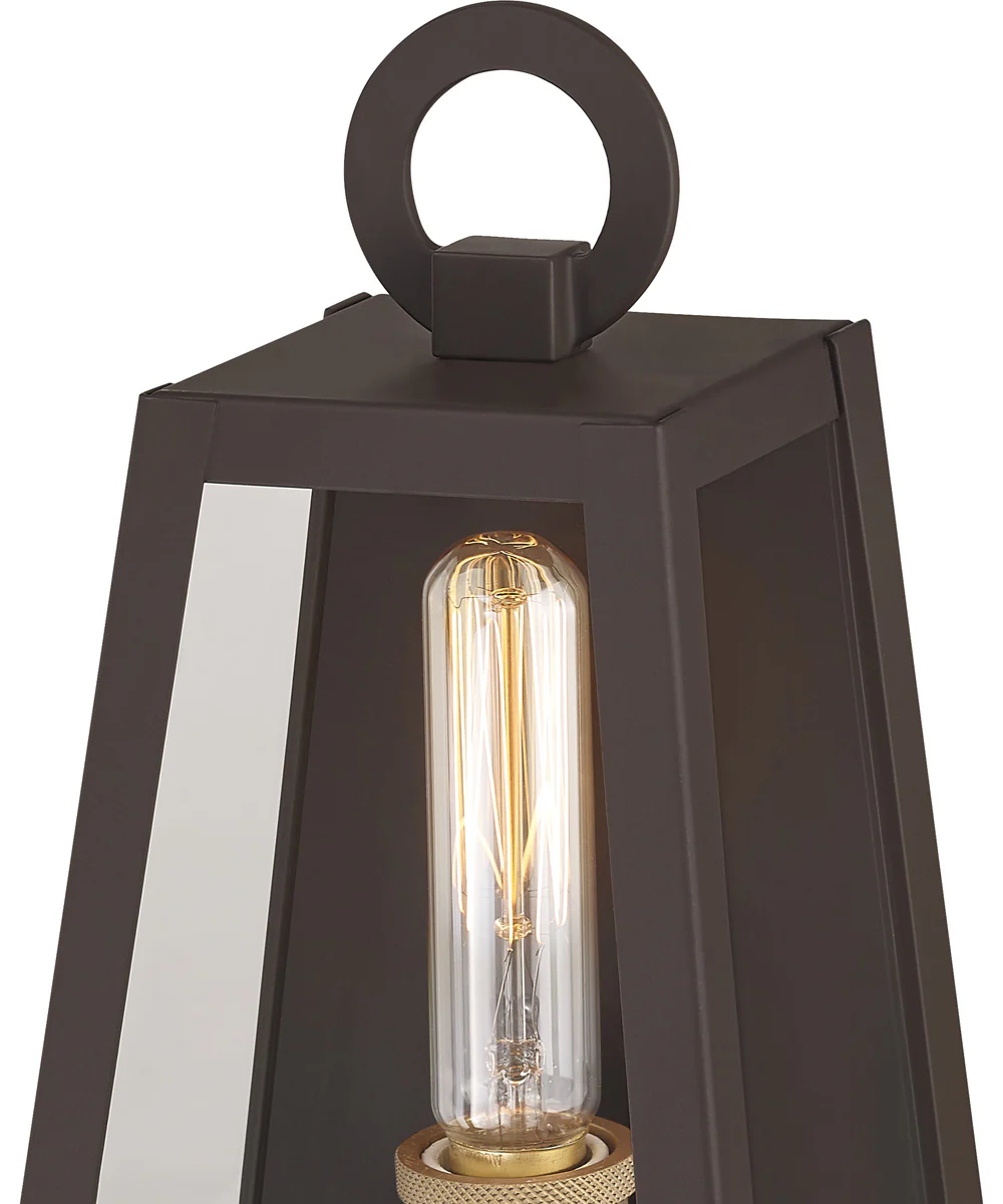 Poplar Point Small 1-light Outdoor Wall Light  Coastal Armour Aluminum Old Bronze - Image 6