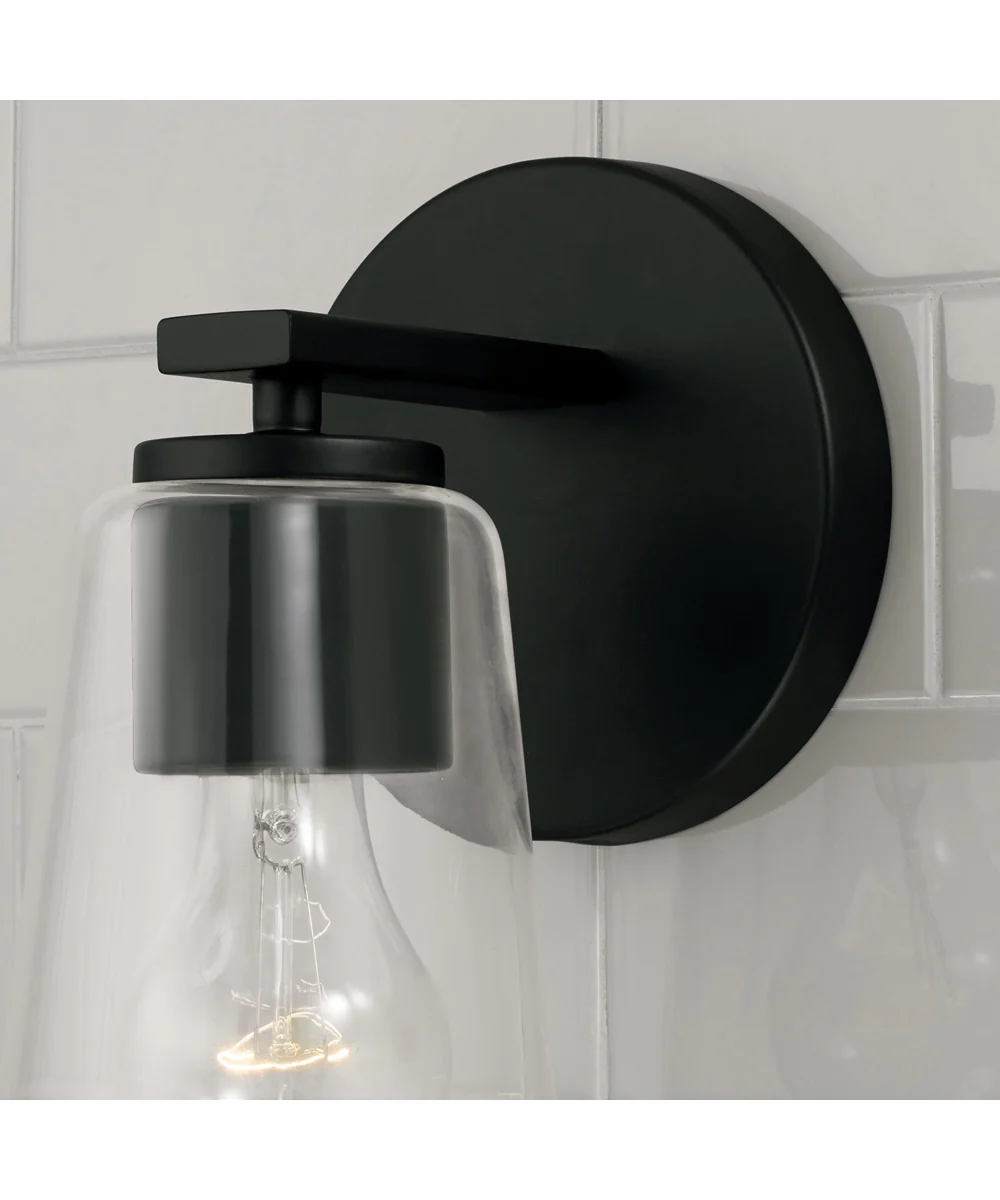 Portman 1-Light Sconce Matte Black - Image 3