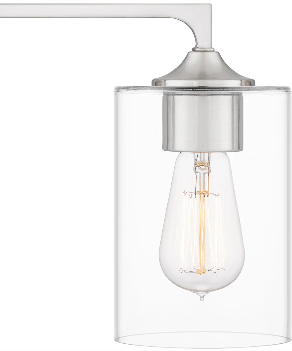 Prescott Large 3-light Bath Light Brushed Nickel - Image 6