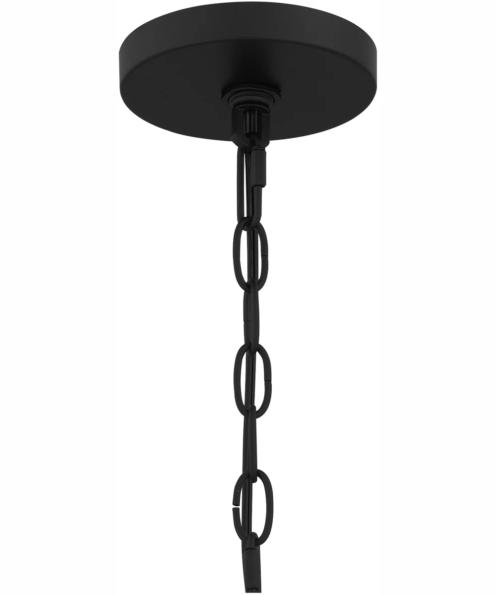 Prescott Medium 3-light Chandelier Matte Black - Image 7