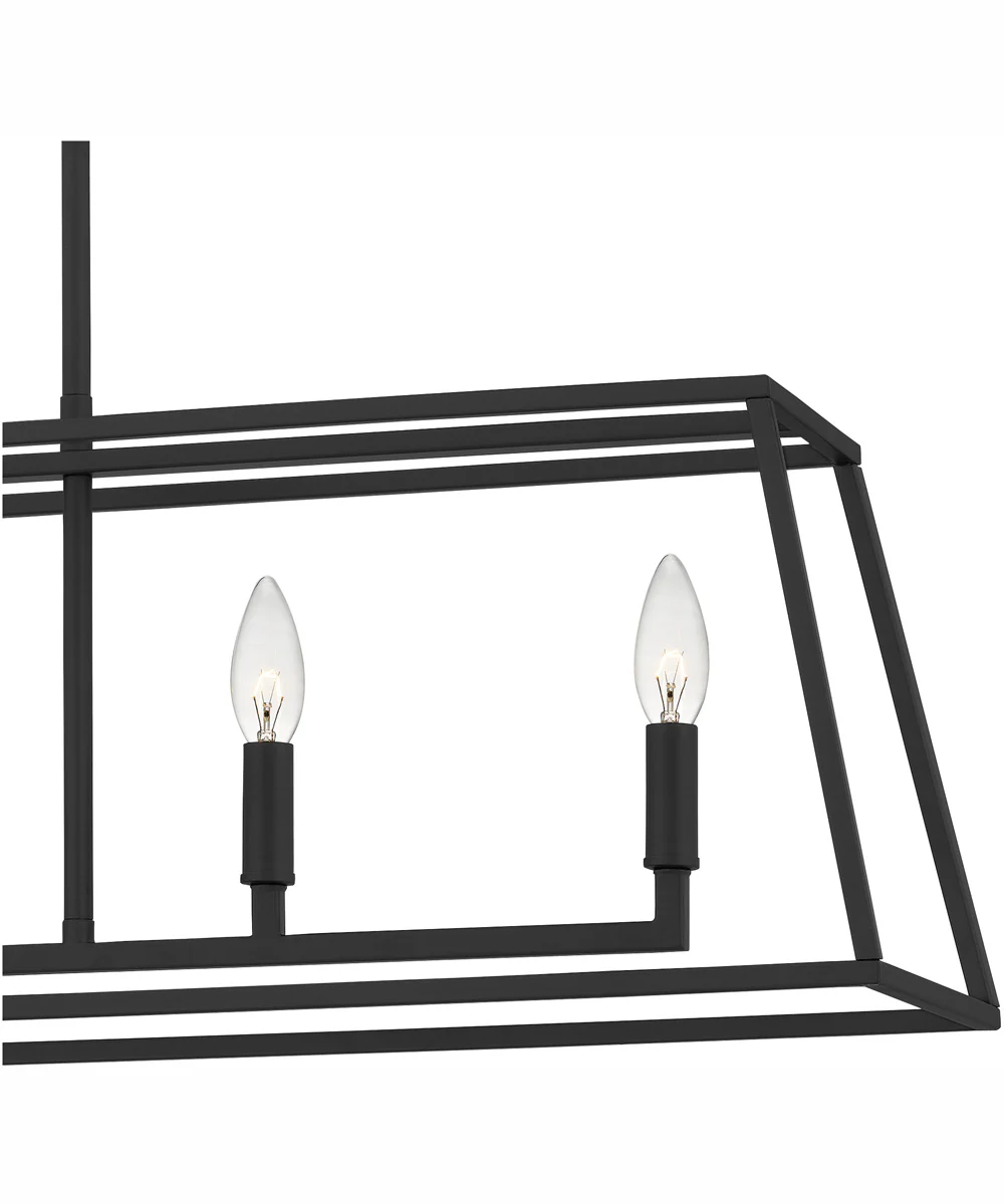 Prescott Medium 5-light Island Light Matte Black - Image 7