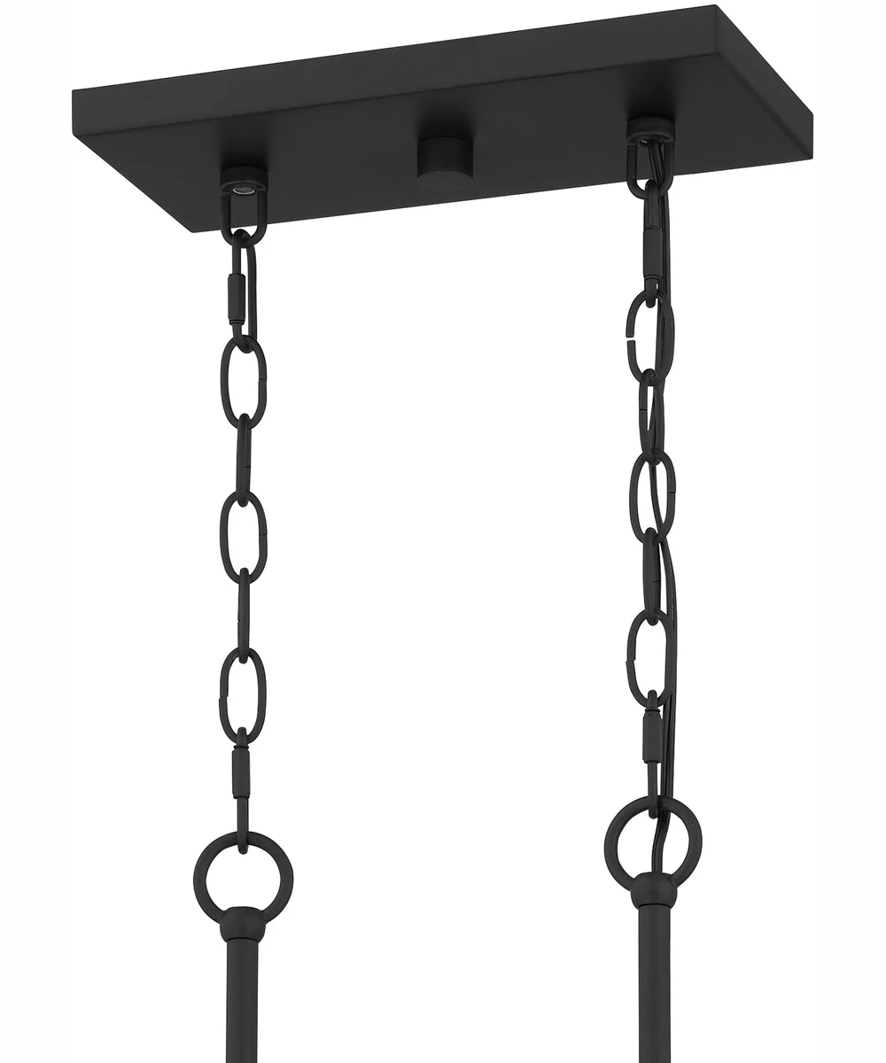 Prescott Medium 5-light Island Light Matte Black - Image 8