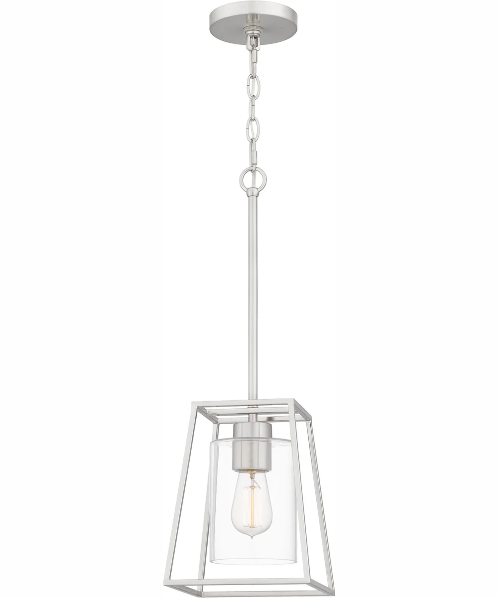 Prescott Small 1-light Mini Pendant Brushed Nickel - Image 2