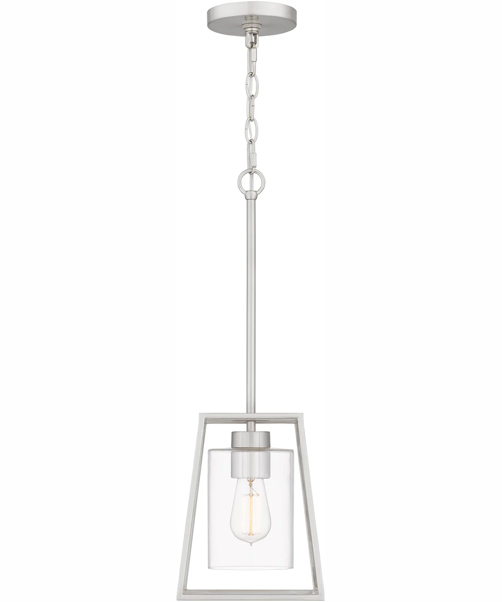 Prescott Small 1-light Mini Pendant Brushed Nickel - Image 4