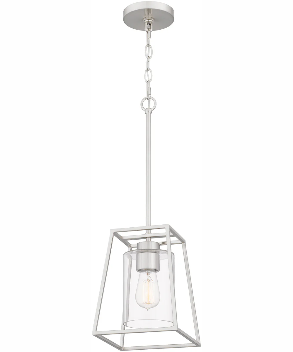 Prescott Small 1-light Mini Pendant Brushed Nickel - Image 5