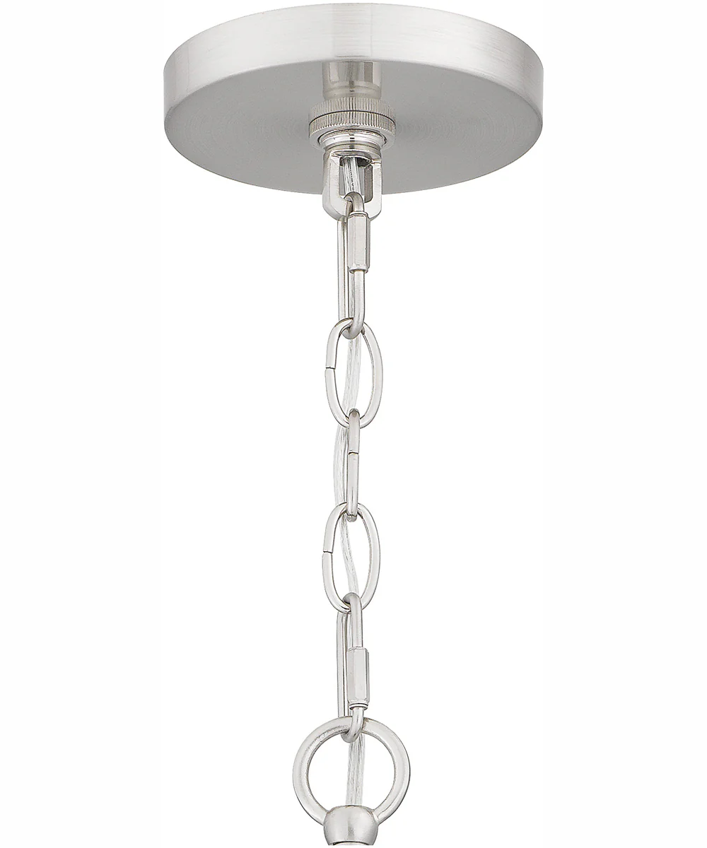 Prescott Small 1-light Mini Pendant Brushed Nickel - Image 7