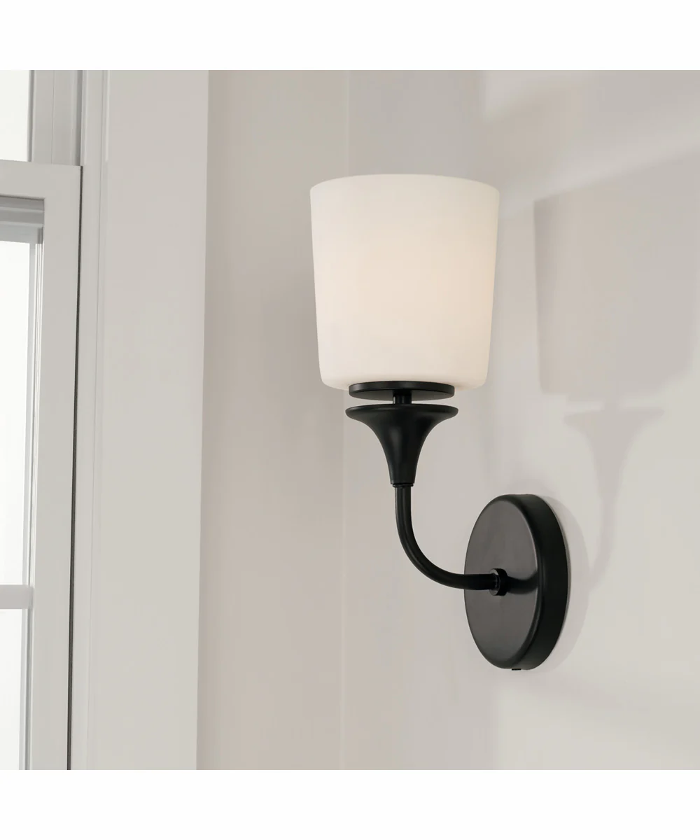 Presley 1-Light Sconce Matte Black - Image 2
