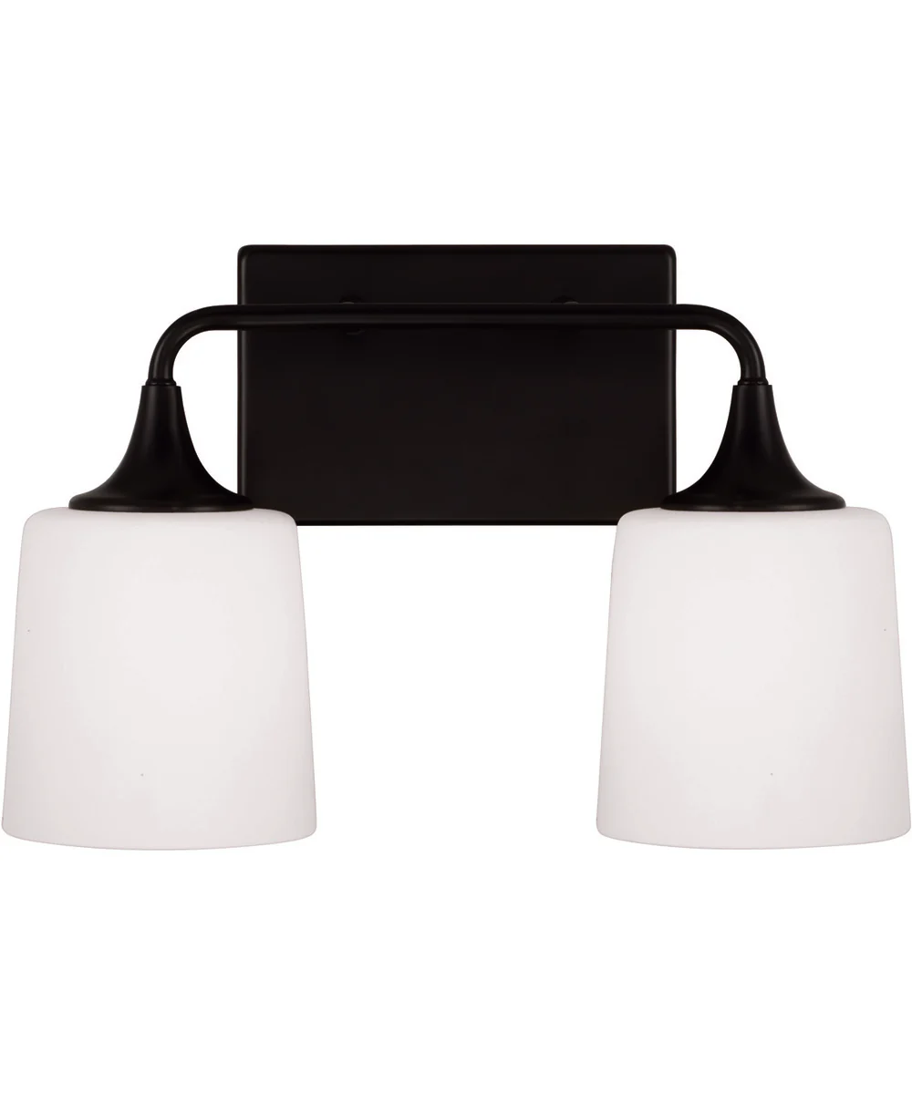 Presley 2-Light Vanity Matte Black - Image 5