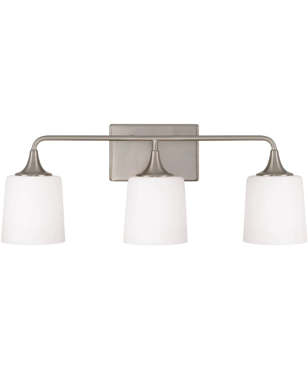 Presley 3-Light Vanity Brushed Nickel - Image 5