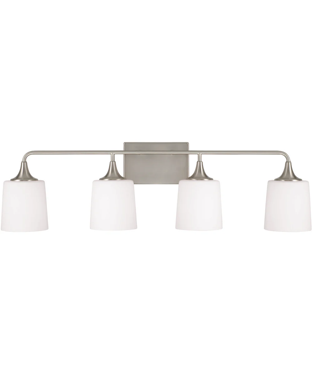 Presley 4-Light Vanity Brushed Nickel - Image 5