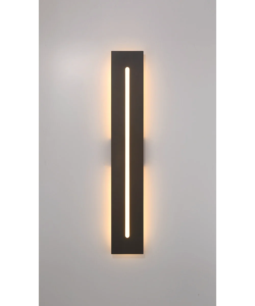 Profiled 1-Light Outdoor Lighting Textured Black - Image 7