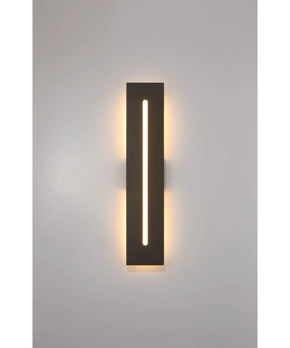 Profiled 1-Light Outdoor Lighting Textured Black - Image 7