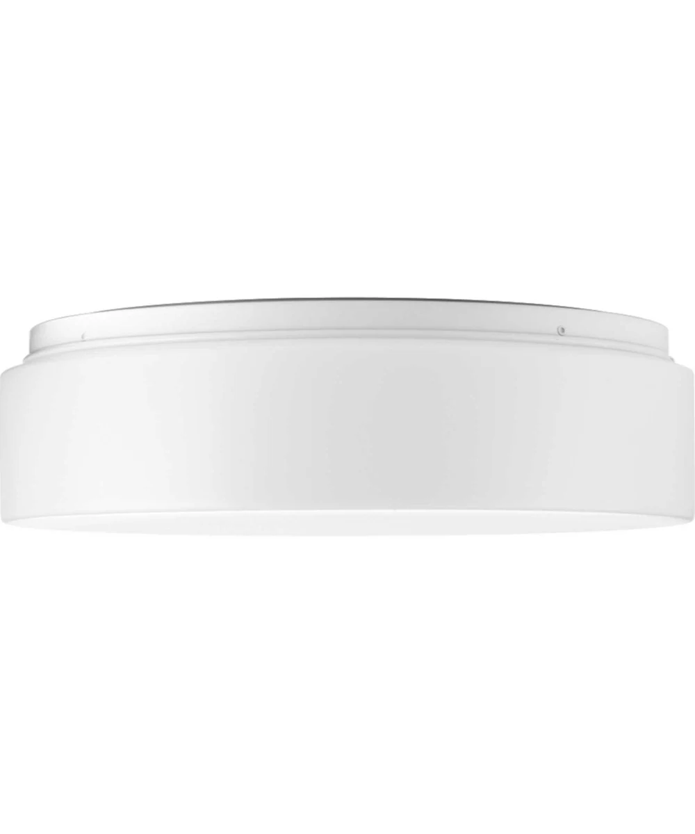 1-Light 13-1/2" LED Flush Mount White - Image 2