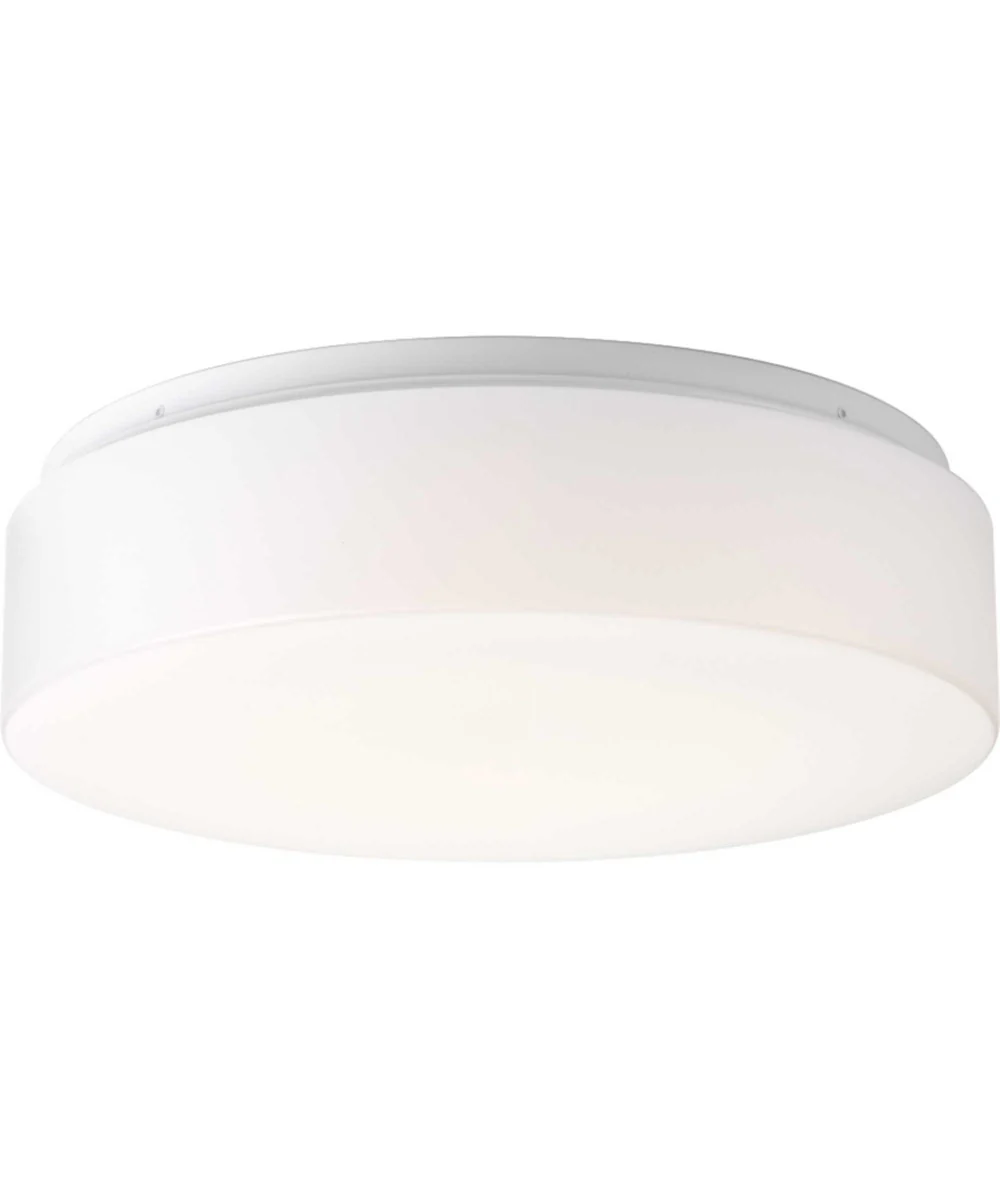 1-Light 13-1/2" LED Flush Mount White - Image 3