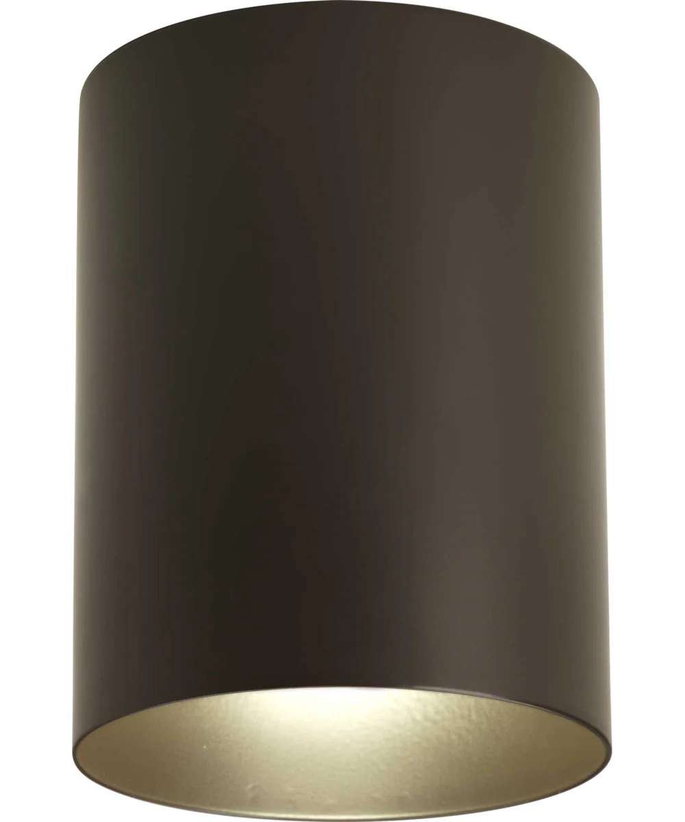 5" Bronze Outdoor Ceiling Mount Cylinder Antique Bronze - Image 2