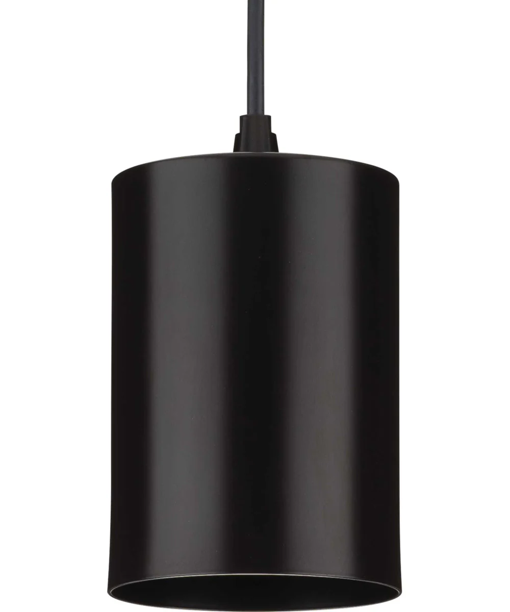 5"  LED Outdoor Aluminum Cylinder Cord-Mount Hanging Light Antique Bronze