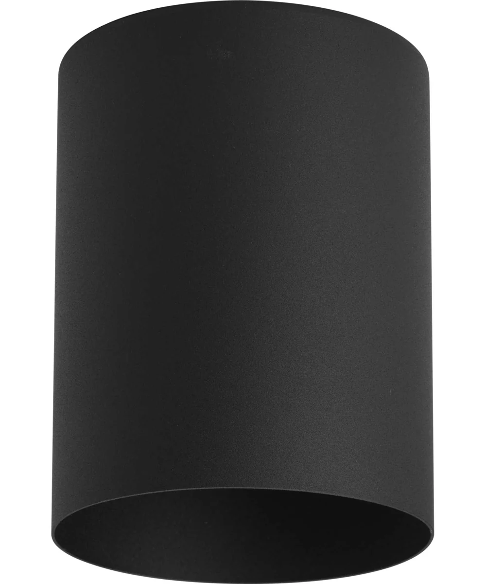 5" Outdoor Ceiling Mount Cylinder Black