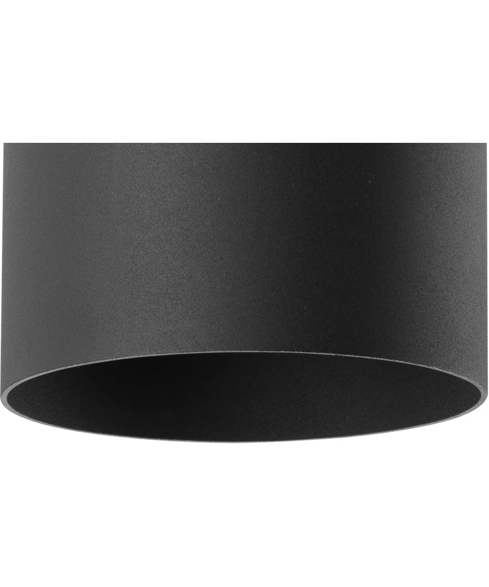5" Outdoor Ceiling Mount Cylinder Black - Image 3
