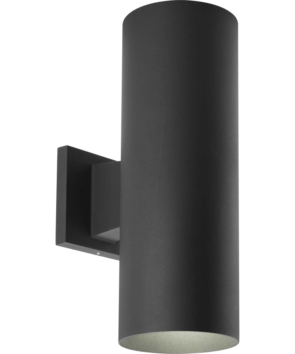 5" Outdoor Up/Down Wall Cylinder Black - Image 7