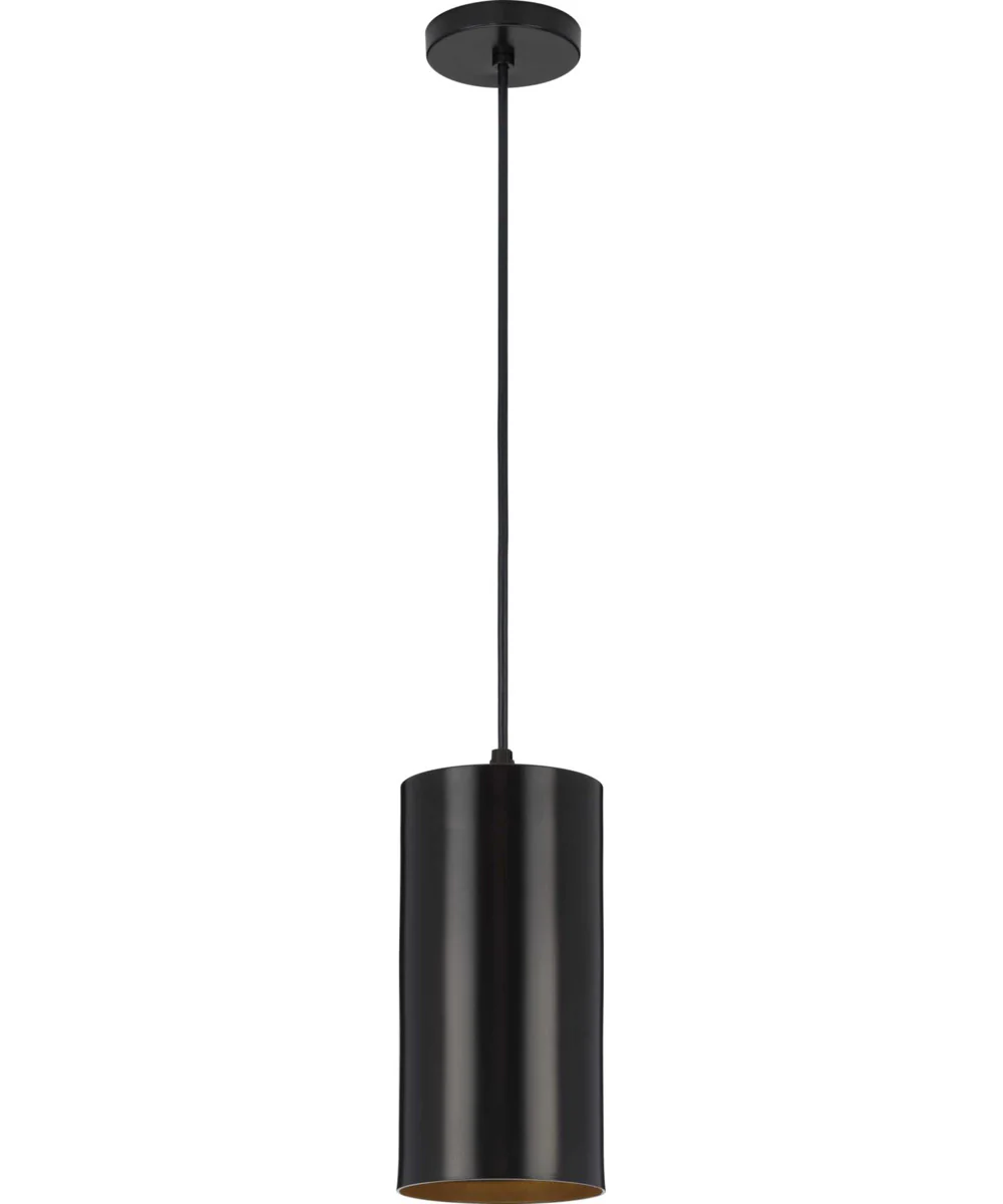 6"  LED Outdoor Aluminum Cylinder Cord-Mount Hanging Light Antique Bronze - Image 2