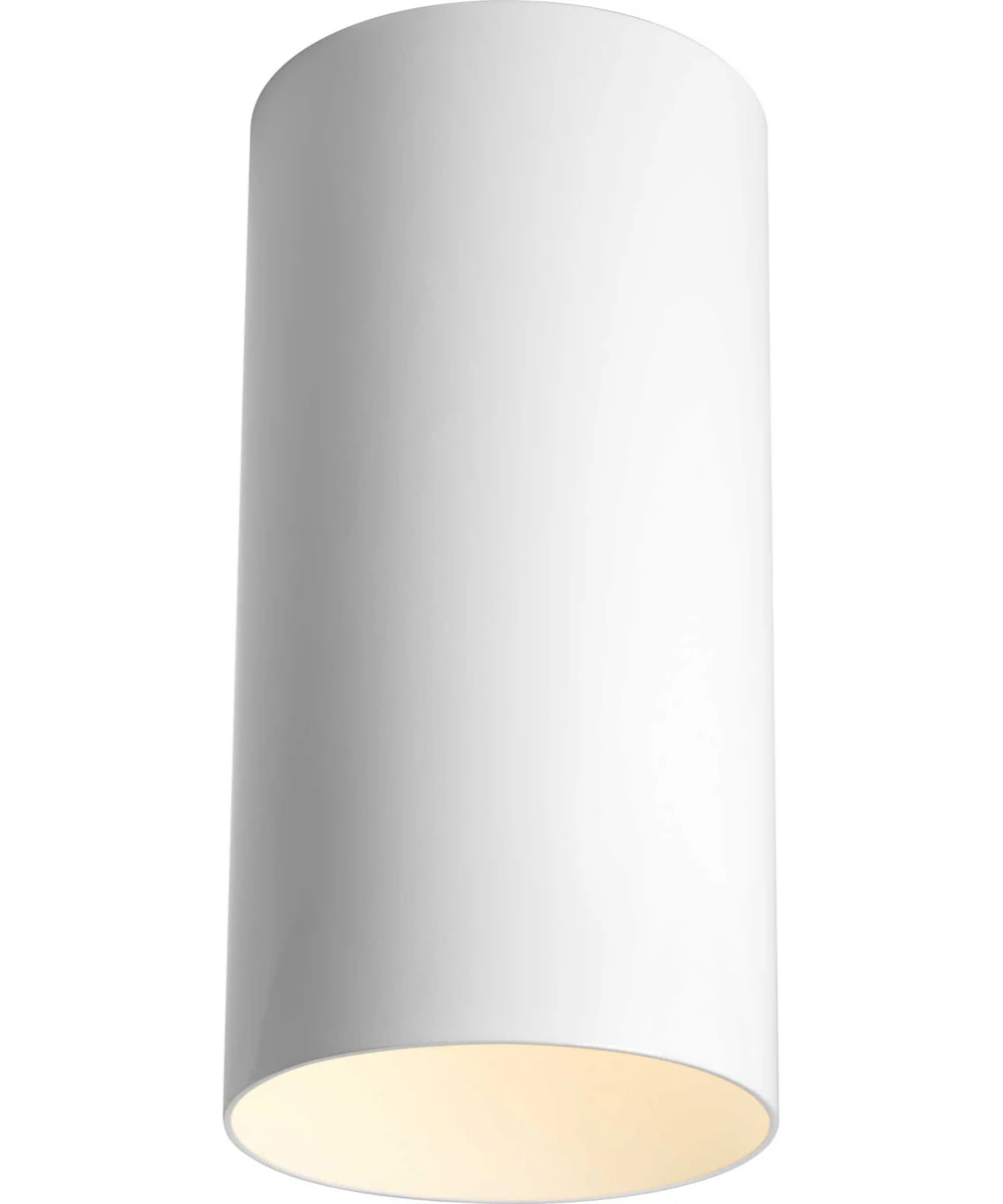 6" LED Outdoor Flush Mount Cylinder White - Image 2