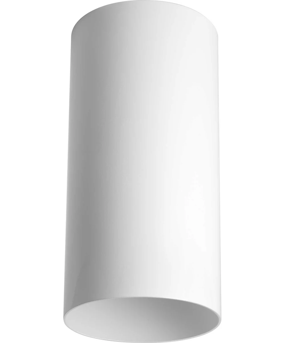 6" Outdoor Ceiling Mount Cylinder White