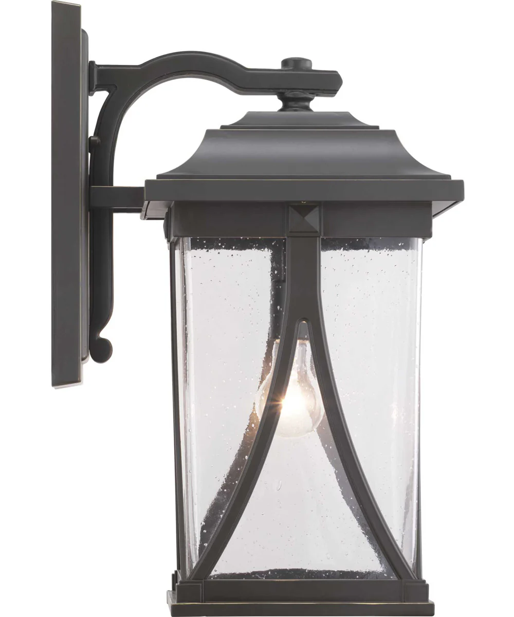 Abbott 1-Light Large Wall Lantern Antique Bronze - Image 5