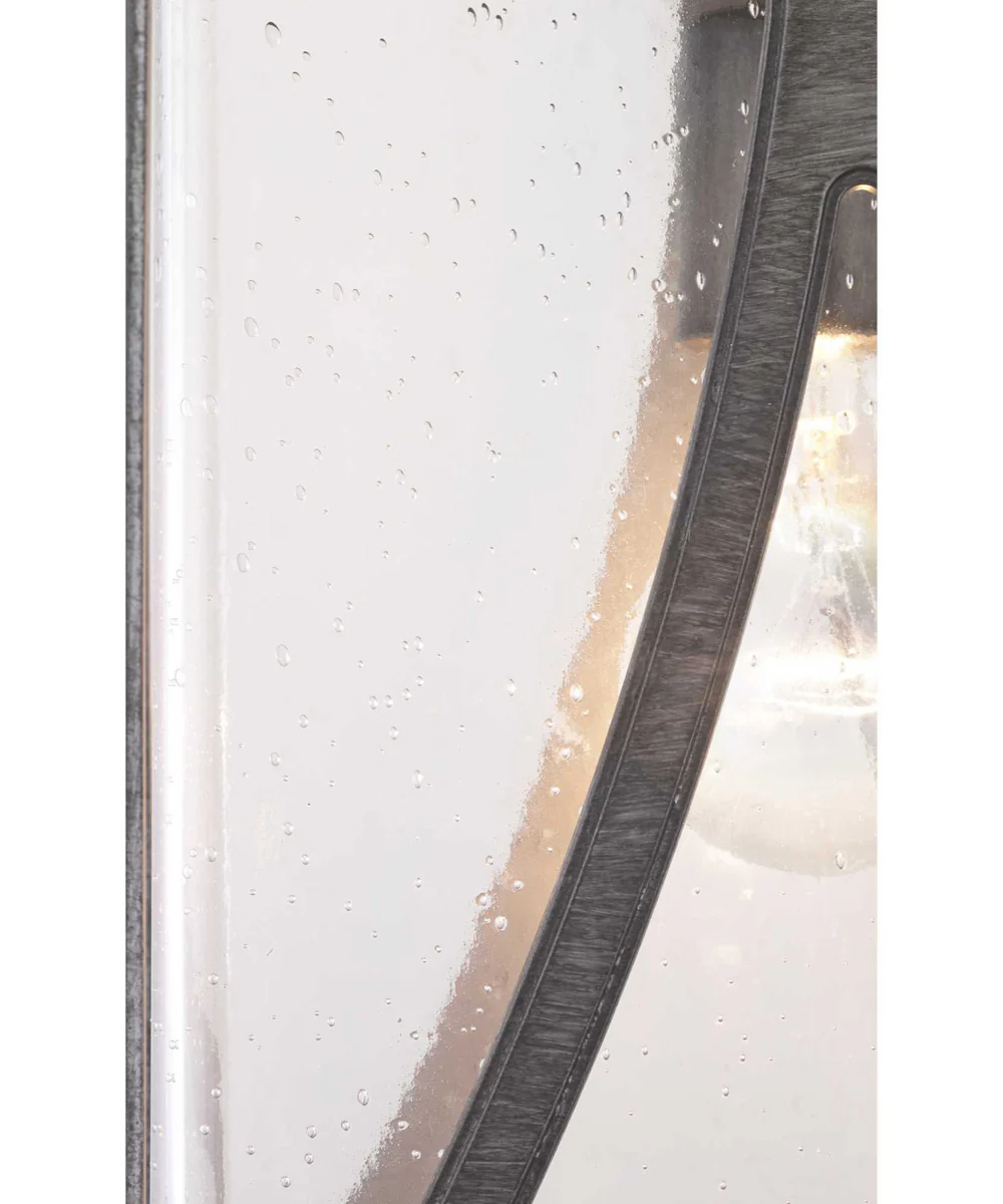 Abbott 1-Light Large Wall Lantern Antique Pewter - Image 3