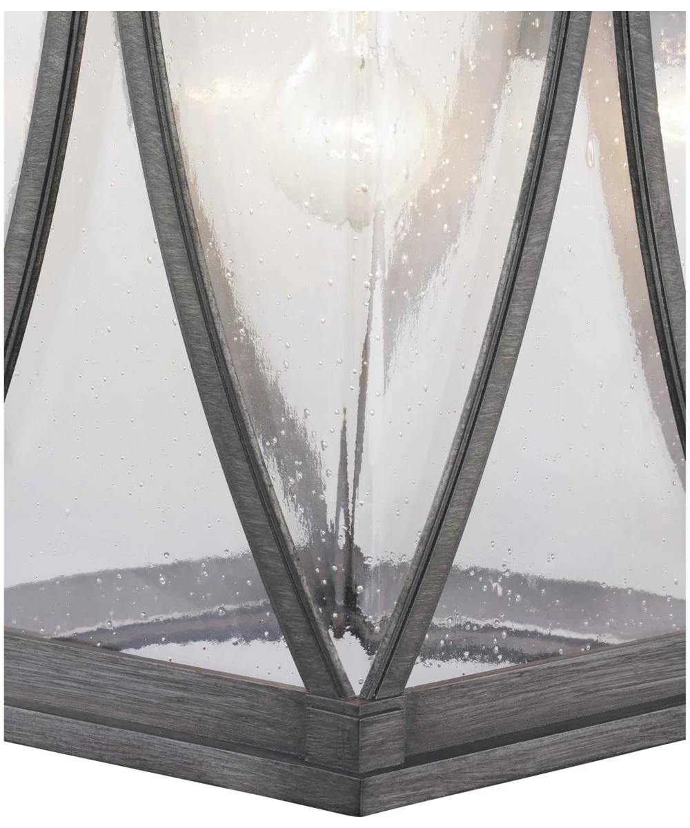 Abbott 1-Light Large Wall Lantern Antique Pewter - Image 5